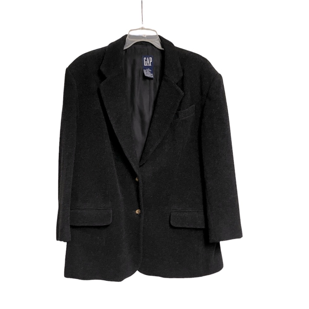 Women’s Gap Charcoal Wool Jacket LG